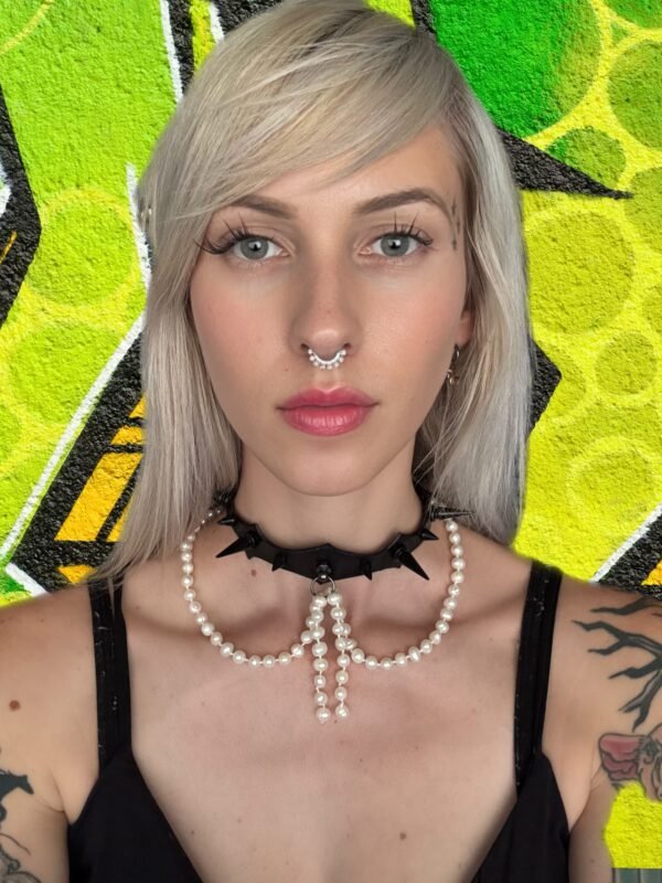 Leather Spike Choker - Image 10