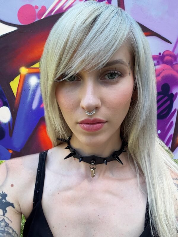 Leather Spike Choker - Image 4